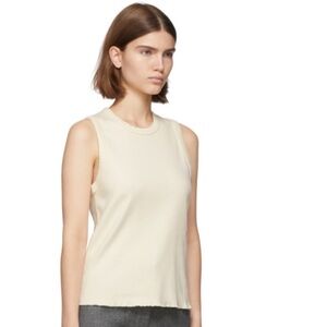 HELMUT LANG FEMME SHELL TANK Thermal Rib Size Medium NWT